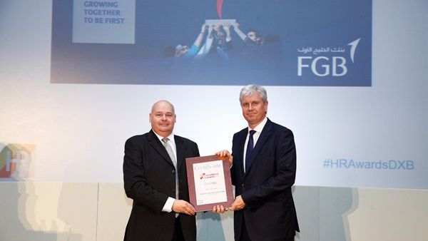 FGB recognised at the 2015 Middle East HR Excellence Awards