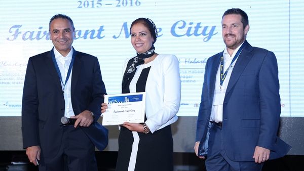 Fairmont Nile City Receives Expedia's Best Improvement 2015-2016 Award Fairmont Nile City Receives Expedia's Best Improvement 2015-2016 Award