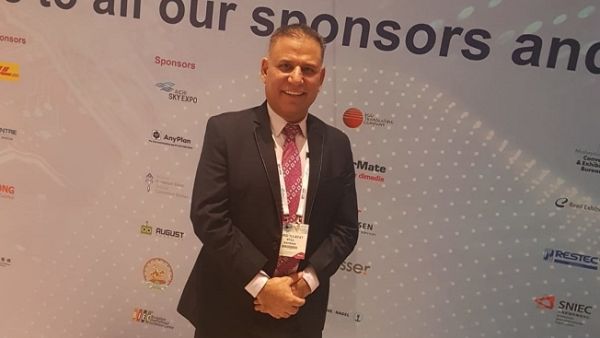 السيد فوزي تلفت، مدير تسويق وترويج المعارض والمؤتمرات
