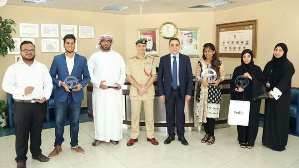 FedEx and Dubai Police congratulate Driving Skills safe drivers FedEx and Dubai Police congratulate Driving Skills safe drivers