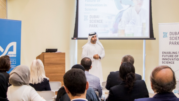 During the event, MBRU faculty members offered the audience a glimpse of their research ranging from neurodevelopmental disorders, vector- borne viral disease and antibiotic resistance, to asthma and obesity.  During the event, MBRU faculty members offered the audience a glimpse of their research ranging from neurodevelopmental disorders, vector- borne viral disease and antibiotic resistance, to asthma and obesity.