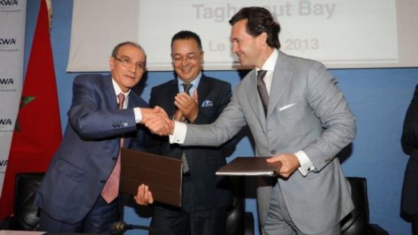 During Four Seasons Resort Agadir Signing Ceremony 
