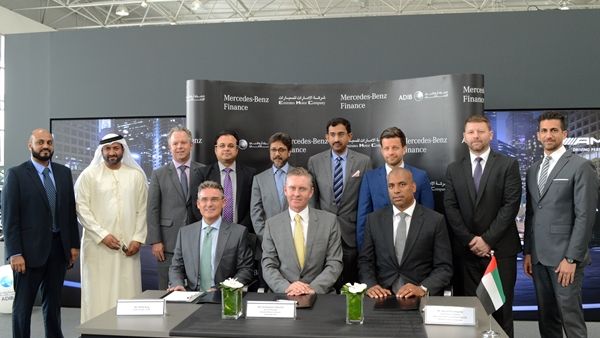 During the signing ceremony. 