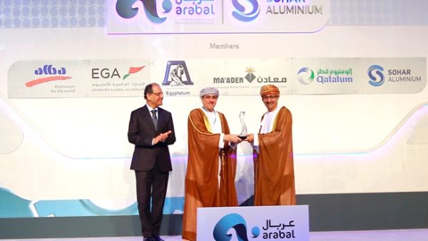 The prestigious new award was accepted on behalf of the organisation by Eng. Said Al Masoudi, Sohar Aluminium’s Chief Executive Officer. The prestigious new award was accepted on behalf of the organisation by Eng. Said Al Masoudi, Sohar Aluminium’s Chief Executive Officer.