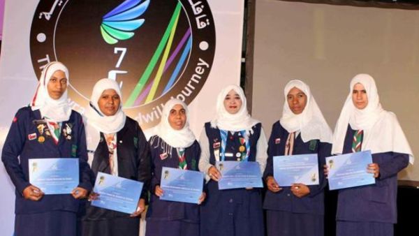 Girl guides appreciated by Nawras Girl guides appreciated by Nawras