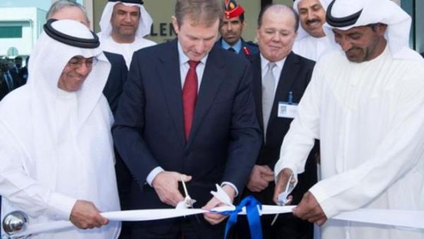 During the opening During the opening
