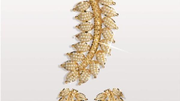 Gold-Pearl necklace