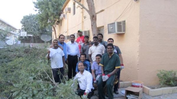 During the 'Together We Care’ activity at Al Bustan Centre & Residence