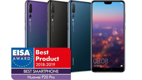 The HUAWEI P20 Pro was named “EISA Best Smartphone 2018-2019”.