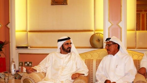 His Highness Sheikh Mohammed Bin Rashid Al Maktoum and Khalaf Al Habtoor His Highness Sheikh Mohammed Bin Rashid Al Maktoum and Khalaf Al Habtoor