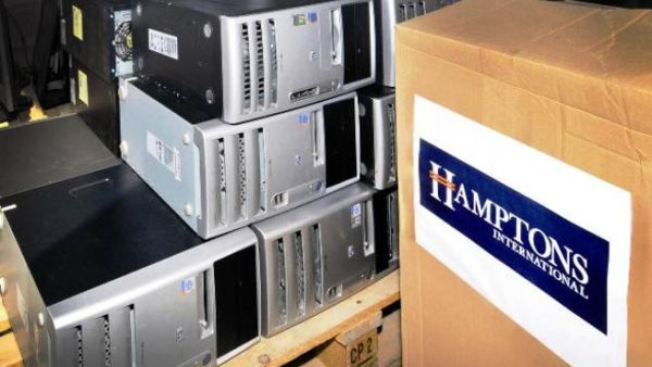 Hamptons MENA distributes computers and accessories to the PC Refurbishment Centre at Dubai Municipality 