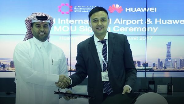 Huawei and Hamad International Airport(HIA) signed a Memorandum of Understanding (MoU)