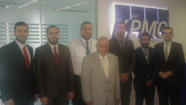 Hussain Kassim, co founder of KPMG in Bahrain, and some of JFF beneficaries Hussain Kassim, co founder of KPMG in Bahrain, and some of JFF beneficaries