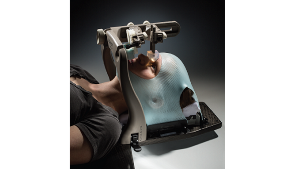 This type of radiotherapy treatment is a non-invasive (no surgery involved) treatment process.
