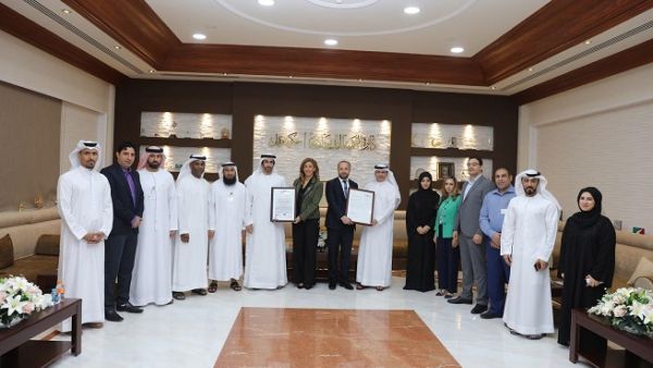 The achievement demonstrates DED-Ajman's commitment towards meeting and complying with the highest set international standards.