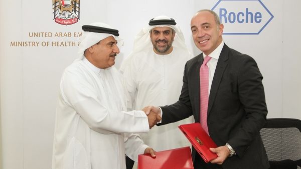 Al Zarouni stressed that the agreement signed between MOHAP and Roche aims to support the UAE’s medical system. Al Zarouni stressed that the agreement signed between MOHAP and Roche aims to support the UAE’s medical system.