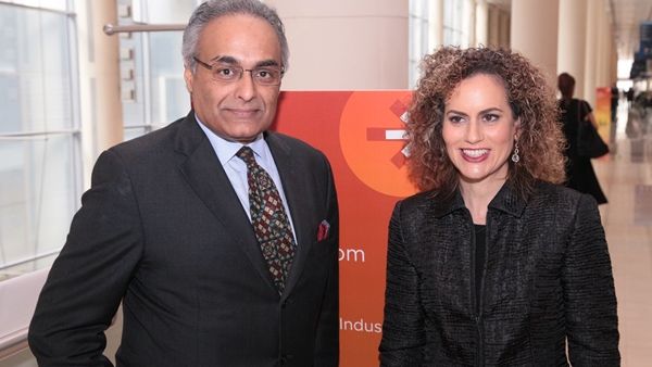Inbar Lasser-Raab and Anil Menon at IoTWF 2015