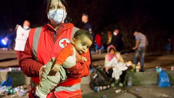 International Federation of Red Cross and Red Crescent Societies volunteer