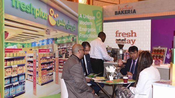 Emarat’s booth at the Exhibition