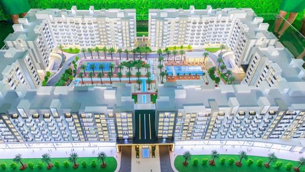 Lawnz is Danube Properties’ first project at the International City and its first gated complex.