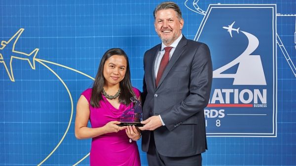 Rosie dela Rosa, Senior Manager Marketing, Lufthansa, Karsten Zang, Senior Director Sales Gulf, Pakistan, and Afghanistan, Lufthansa Group