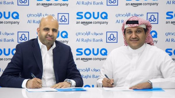 Just in time for #BlackFriday!  (Pictured here: Saleem Hammad, GM of Souq.com Saudi Arabia, and Saleh Alzumaie, GM Retail Banking at Al Rajhi Bank during the signing ceremony)