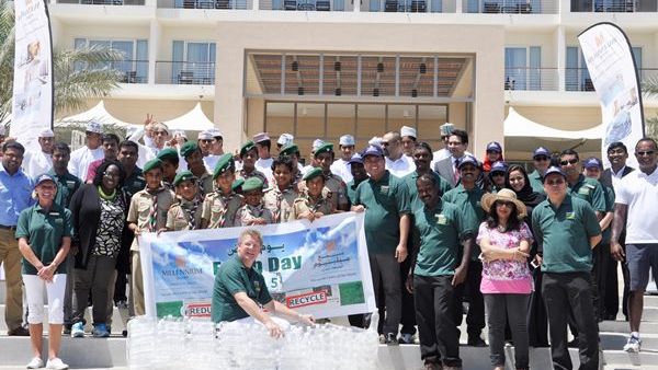Millennium Resort Mussanah celebrating Earth Day Millennium Resort Mussanah celebrating Earth Day