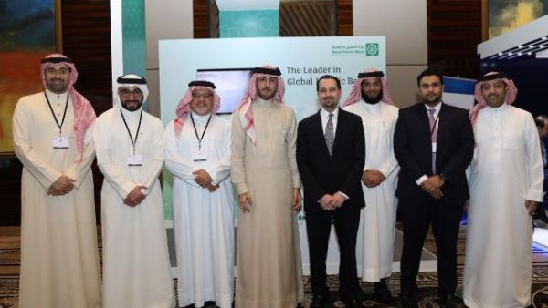 Abdulhakeem Al Khayyat with officials from KFH-Bahrain