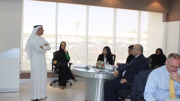 Mr Jamal Al Jasmi welcoming the HR Managers