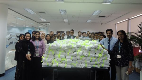 NBF staff participate in Fujairah Welfare Association initiative.