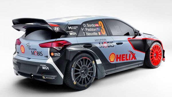 New Gen i 20 WRC Rear New Gen i 20 WRC Rear