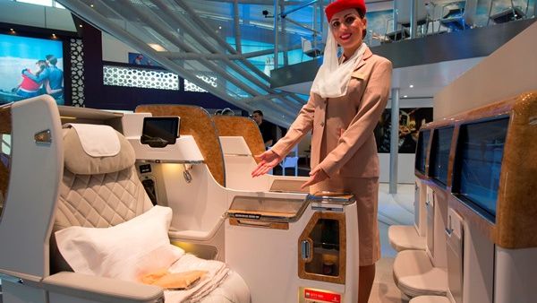 New Emirates B777 Business Class Seat