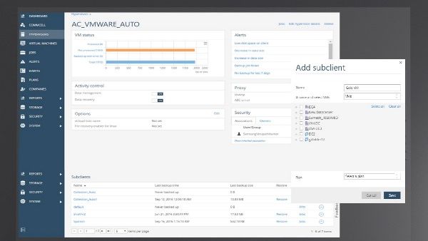 New interface