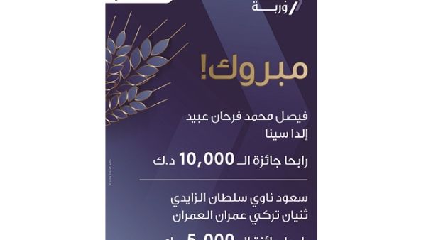 Al-Sunbula Account is the perfect choice for all customers who wish to save money and achieve steady returns while simultaneously have the opportunity to win cash prizes throughout the year.