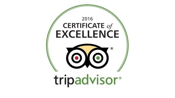 TripAdvisor® Certificate of Excellence for TripAdvisor® Certificate of Excellence for
