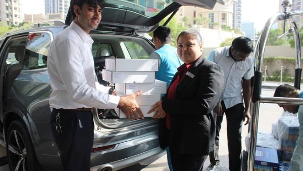 Ramada Downtown Dubai and Hawthorn Suites by Wyndham JBR reached out to the community during the Holy Month by donating food, drinks and dates at select Ramadan sharing fridges. Ramada Downtown Dubai and Hawthorn Suites by Wyndham JBR reached out to the community during the Holy Month by donating food, drinks and dates at select Ramadan sharing fridges.