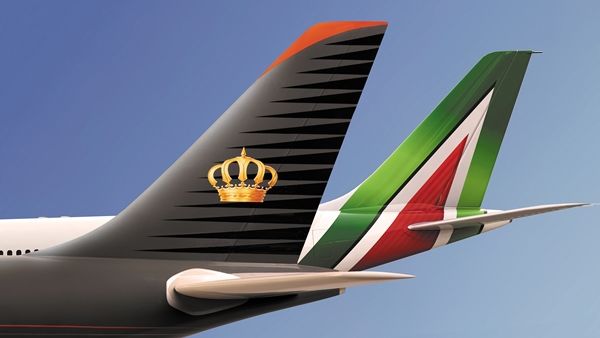 Alitalia and Royal Jordanian enter into a codeshare agreement