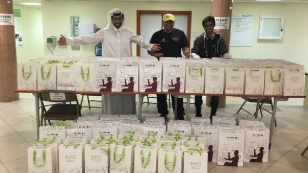 متطوعو أيادي الخير نحو آسيا "روتا" مع أكياس الهدايا