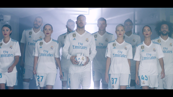 Real Madrid team up with Emirates Cabin Crew. Real Madrid team up with Emirates Cabin Crew.
