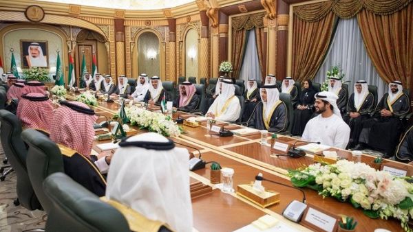 The first meeting of the Saudi-Emirati Coordination Council in Jeddah. (SPA)