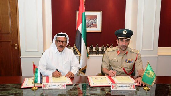 Signing a Memorandum of Understanding between the Dubai Police and Al Habtoor Group aimed at giving special promotions for Dubai Police.