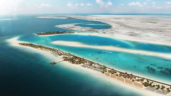 Sir Bani Yas beach Sir Bani Yas beach