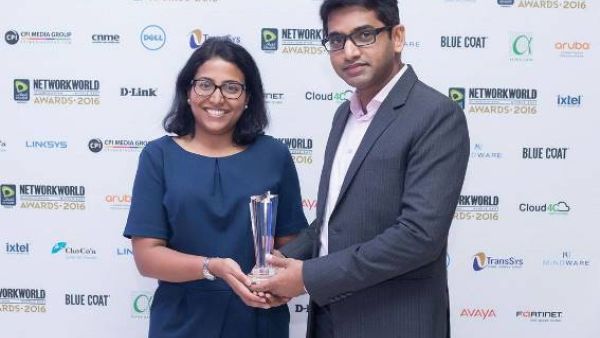 Sweta Kanoria and Muhammad Shahid of Huawei Enterprise Business Group