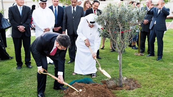 حديقة القرآن النباتية نظّمت احتفالًا لدعم حملة "غرس"، بالتعاون مع السفارة التركية في الدوحة