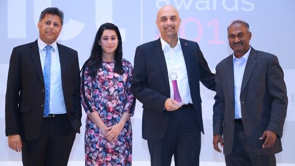 The eHosting DataFort team with the ICT Achievement award The eHosting DataFort team with the ICT Achievement award