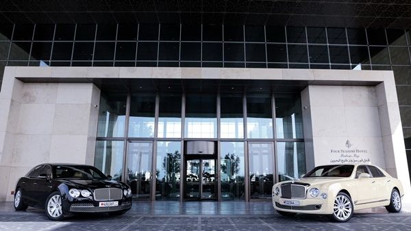 سيارة Mulsanne الفاخرة الان متوفرة لنزلاء فندق فورسيزونز خليج البحرين