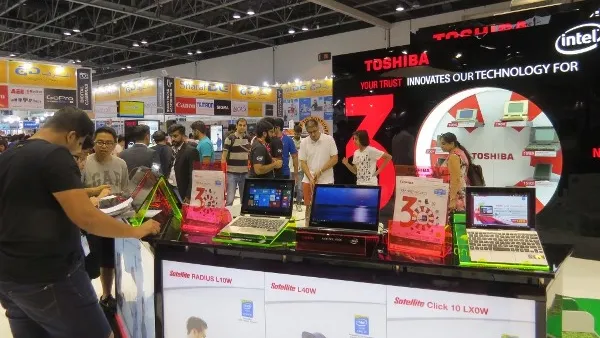جناح توشيبا في معرض جيتكس
