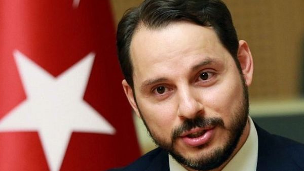 Turkey Finance Minister, Berat Albayrak. (AFP)