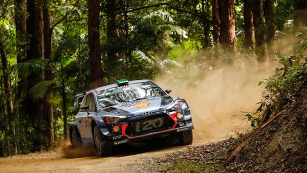 استطاع السائق البلجيكي نوڤيل الذي قاد سيارة هيونداي i20 Coupe WRC تحقيق الفوز بالرغم من الأمطار الغزيرة التي هطلت في اليوم الأخير. استطاع السائق البلجيكي نوڤيل الذي قاد سيارة هيونداي i20 Coupe WRC تحقيق الفوز بالرغم من الأمطار الغزيرة التي هطلت في اليوم الأخير.