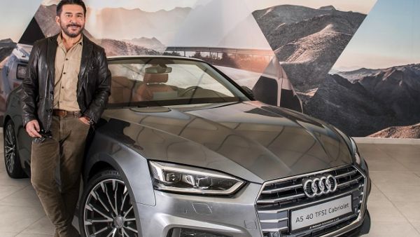 Introducing our new brand ambassador to Al Nabooda Automobiles- Audi, and renowned Syrian actor Abed Fahed, next to our Audi A5 Cabriolet that redefines sporty elegance. Introducing our new brand ambassador to Al Nabooda Automobiles- Audi, and renowned Syrian actor Abed Fahed, next to our Audi A5 Cabriolet that redefines sporty elegance.